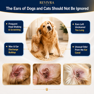 Revivra™ Gentle Pet Ear Wash 100ML
