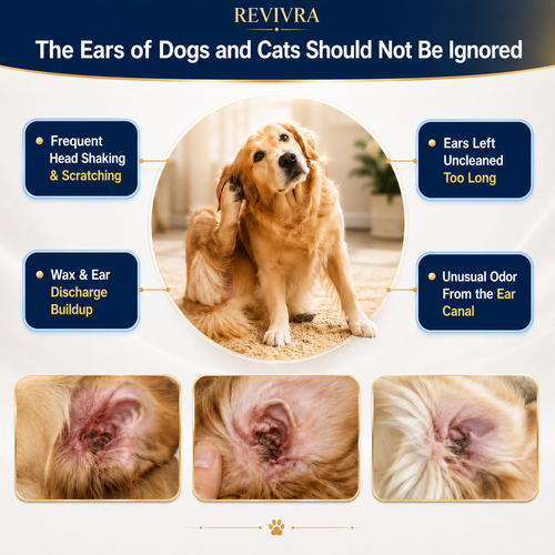 Revivra™ Gentle Pet Ear Wash 100ML
