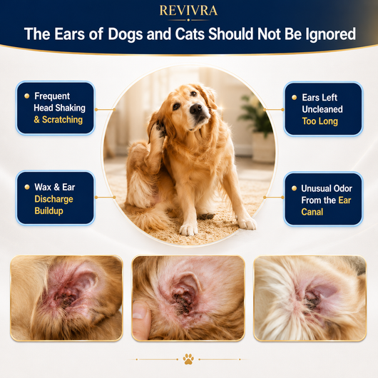 Revivra™ Gentle Pet Ear Wash 100ML