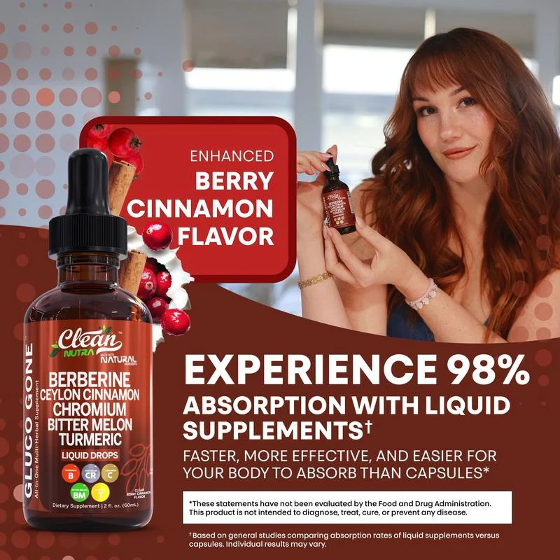 Revivra berberine Ceylon Cinnamon Liquid Drops.